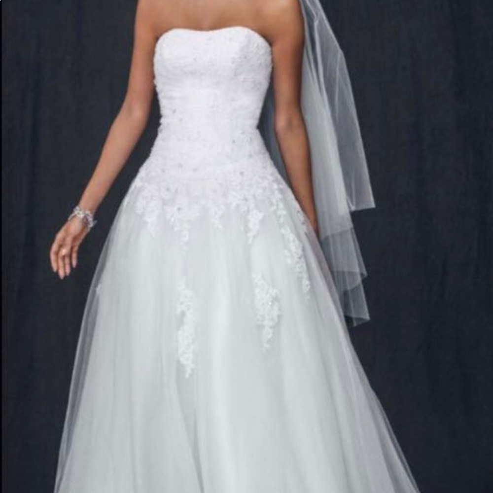 Wedding dress - David’s bridal NWT